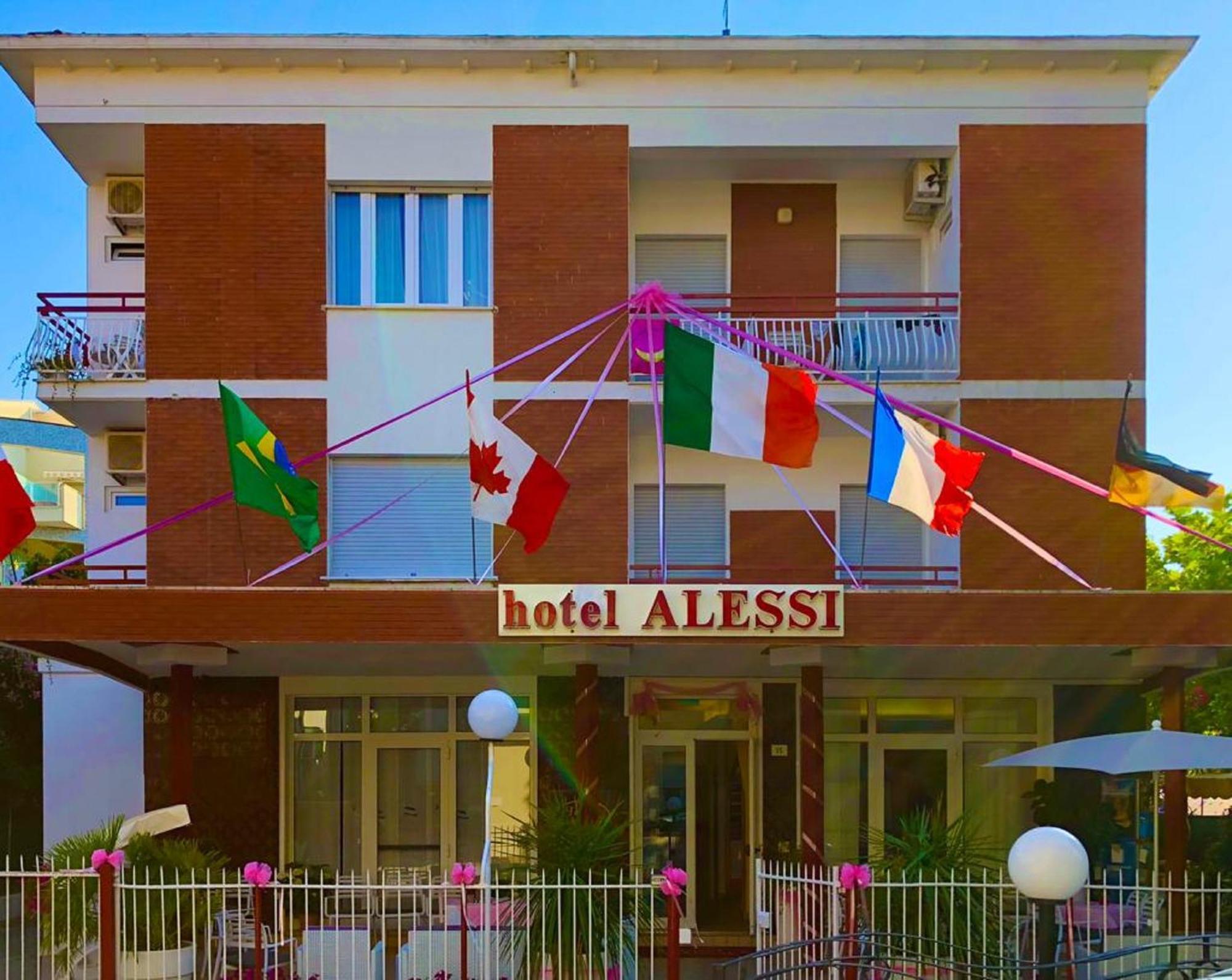 Hotel Alessi** Rimini Exterior foto